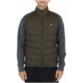 Gilet homme Lyle & Scott kaki/noir/gris